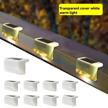 10-Pack Solar Outdoor LED Garden Lights – Weatherproof