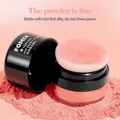 Powder Blusher Mushroom Head Air Cushion Blush High Gloss Repair Cosmetics Soft Mist Cheek Rouge Face Contour Makeup