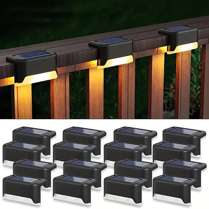 10-Pack Solar Outdoor LED Garden Lights – Weatherproof