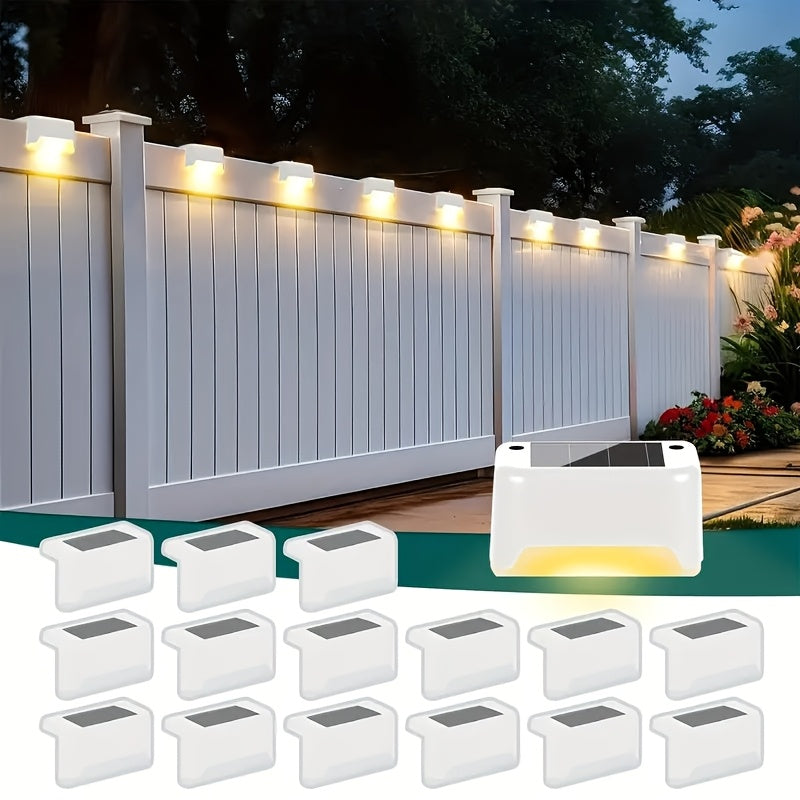 10-Pack Solar Outdoor LED Garden Lights – Weatherproof